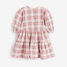 Load image into Gallery viewer, Pink Tiered Dress (3mths-6yrs) - Allsport
