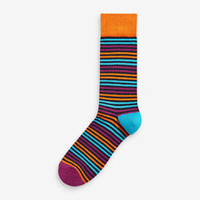 Load image into Gallery viewer, Bright Stripe Socks 5 Pack - Allsport
