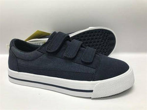 NAVY CANVAS VULC SHOES - Allsport