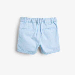 Pale Blue Chino Shorts  (younger) - Allsport
