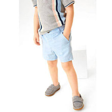 Load image into Gallery viewer, Pale Blue Chino Shorts  (2 to 3yrs) - Allsport
