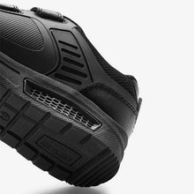 Load image into Gallery viewer, Black Airflow Double Strap Shoes (Older) - Allsport
