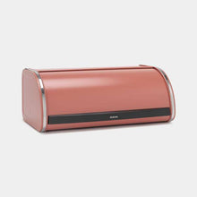 Load image into Gallery viewer, Brabantia Roll Top Bread Bin Terracotta Pink - Allsport
