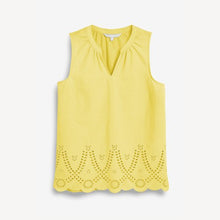 Load image into Gallery viewer, 304846 BROD SHELL CD YELLOW 6 SLEEVELESS TOPS - Allsport
