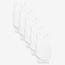 Load image into Gallery viewer, WB 5PK WHITE VEST - Allsport
