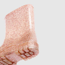 Load image into Gallery viewer, Rose Gold Glitter Wellies (Younger) - Allsport
