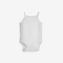 Load image into Gallery viewer, Pink 3 Pack Textured Vest Bodysuits (0mths-18mths) - Allsport
