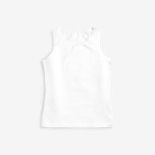 Load image into Gallery viewer, White 3 Pack Vests (1.5-12yrs) - Allsport
