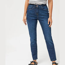 Load image into Gallery viewer, Dark Wash Relaxed Skinny Jeans - Allsport
