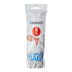 BRABANTIA 5L PerfectFit Bags, Code B, 20 Bags