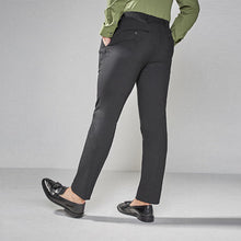 Load image into Gallery viewer, Black Skinny Fit Stretch Tonic Trousers - Allsport
