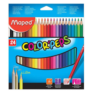 CRAYONS DE COULEUR COLOR'SPEPS X24