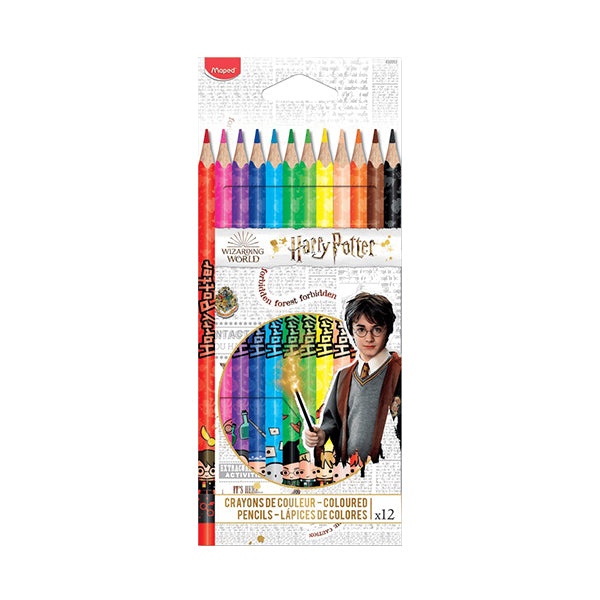 12 Harry Potter colored pencils
