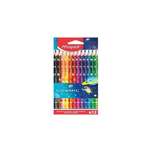 Load image into Gallery viewer, POUCH 12 COSMIC COLOR PENCILS
