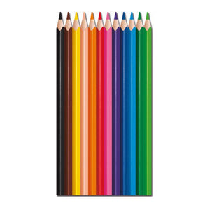 COLORPEPS STRONG X12 PLASTIC COLORED PENCILS