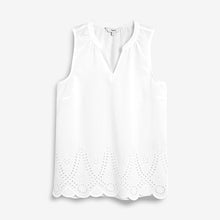 Load image into Gallery viewer, 318767 BROD SHELL CD WHITE 6 SLEEVELESS TOPS - Allsport
