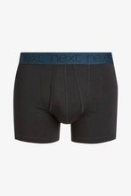 Load image into Gallery viewer, Black with Dark Waistband A-Fronts Four Pack - Allsport
