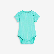 Load image into Gallery viewer, Bright Spots 5 Pack Printed Short Sleeve Bodysuits (0mths-18mths) - Allsport
