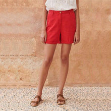 Load image into Gallery viewer, 327636 LIN SHORT RED SS19 6 LINEN - Allsport
