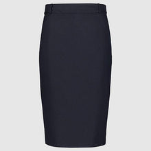 Load image into Gallery viewer, Navy Tailored Fit Pencil Skirt - Allsport
