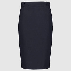 Navy Tailored Fit Pencil Skirt - Allsport