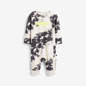 Monochrome Mummy Single Baby Sleepsuit (0mths-18mths) - Allsport