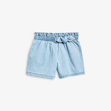 Load image into Gallery viewer, Wash Denim Bow Shorts - Allsport
