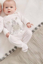 Load image into Gallery viewer, DADDY ZEBRA SLEEPSUIT (0MTH-12MTHS) - Allsport
