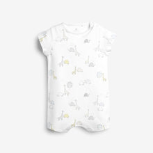 Load image into Gallery viewer, 3PK DELICATE GIRAFFE ROMPERS (0-18MTHS) - Allsport
