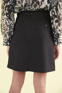 BLACK MINI SKIRT - Allsport