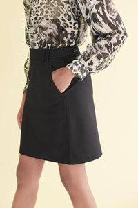 BLACK MINI SKIRT - Allsport