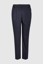 Load image into Gallery viewer, Navy Tapered Fit Tailored Trousers - Allsport
