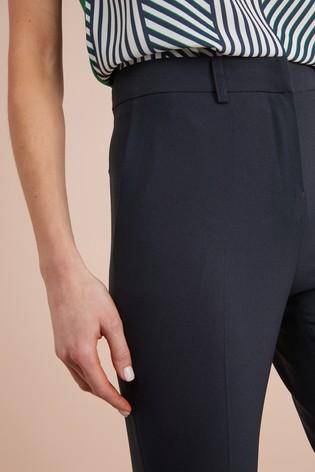 BLACK SLIM TROUSERS - Allsport