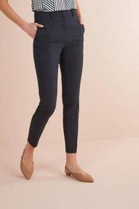 BLACK SLIM TROUSERS - Allsport