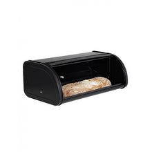 Load image into Gallery viewer, Brabantia Roll Top Bread Bin Matt Black - Allsport
