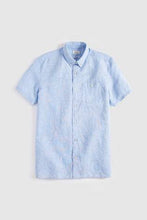 Load image into Gallery viewer, LINEN BLEND SHORT SLEEVE SHIRT - Allsport
