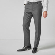 Load image into Gallery viewer, Grey Tailored Fit Puppytooth Trousers - Allsport
