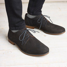 Load image into Gallery viewer, Black Derby Shoes - Allsport
