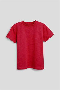 BASIC RED T-SHIRTS (3YRS-10YRS) - Allsport