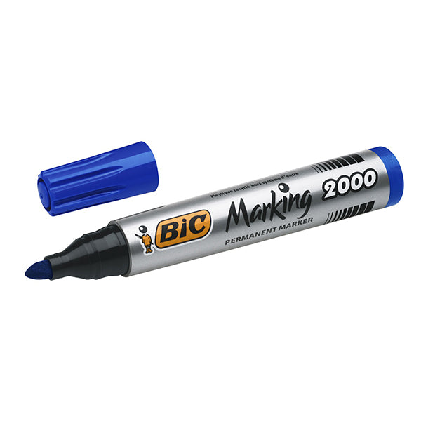 BIC 2000 Permanent Marker Bullet Blue