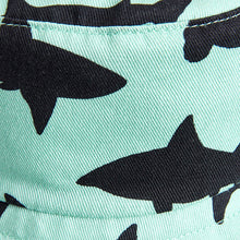 Load image into Gallery viewer, 2PK STAMPY SHARK FMA SUMMER HATS (3MTHS-6YRS) - Allsport
