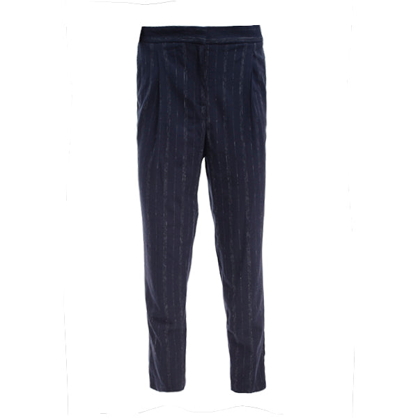 CLEAN PEG BLUE STRIP TROUSERS - Allsport