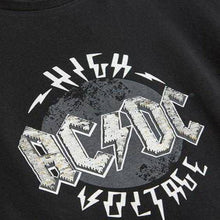 Load image into Gallery viewer, Black License ACDC Flippy Sequin T-Shirt (3-12yrs) - Allsport
