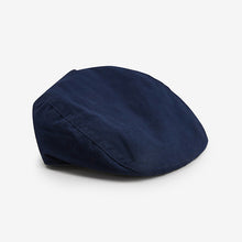 Load image into Gallery viewer, Navy Baby Flat Cap (0mths-18mth) - Allsport
