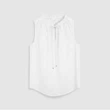 Load image into Gallery viewer, 349308 BROD SLESS WHITE 6 SLESS TOPS - Allsport
