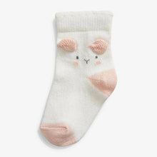 Load image into Gallery viewer, Pink/Mint 4 Pack Socks (0mth-12mths) - Allsport
