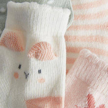 Load image into Gallery viewer, Pink/Mint 4 Pack Socks (0mth-12mths) - Allsport
