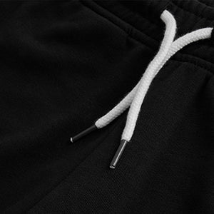 Black Jersey Shorts (3-12yrs)