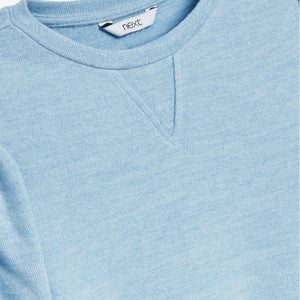 Blue Cosy Half Sleeve Top - Allsport