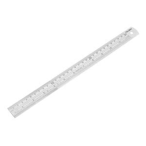 STAINLESS STEEL RULER 300X25X1MM